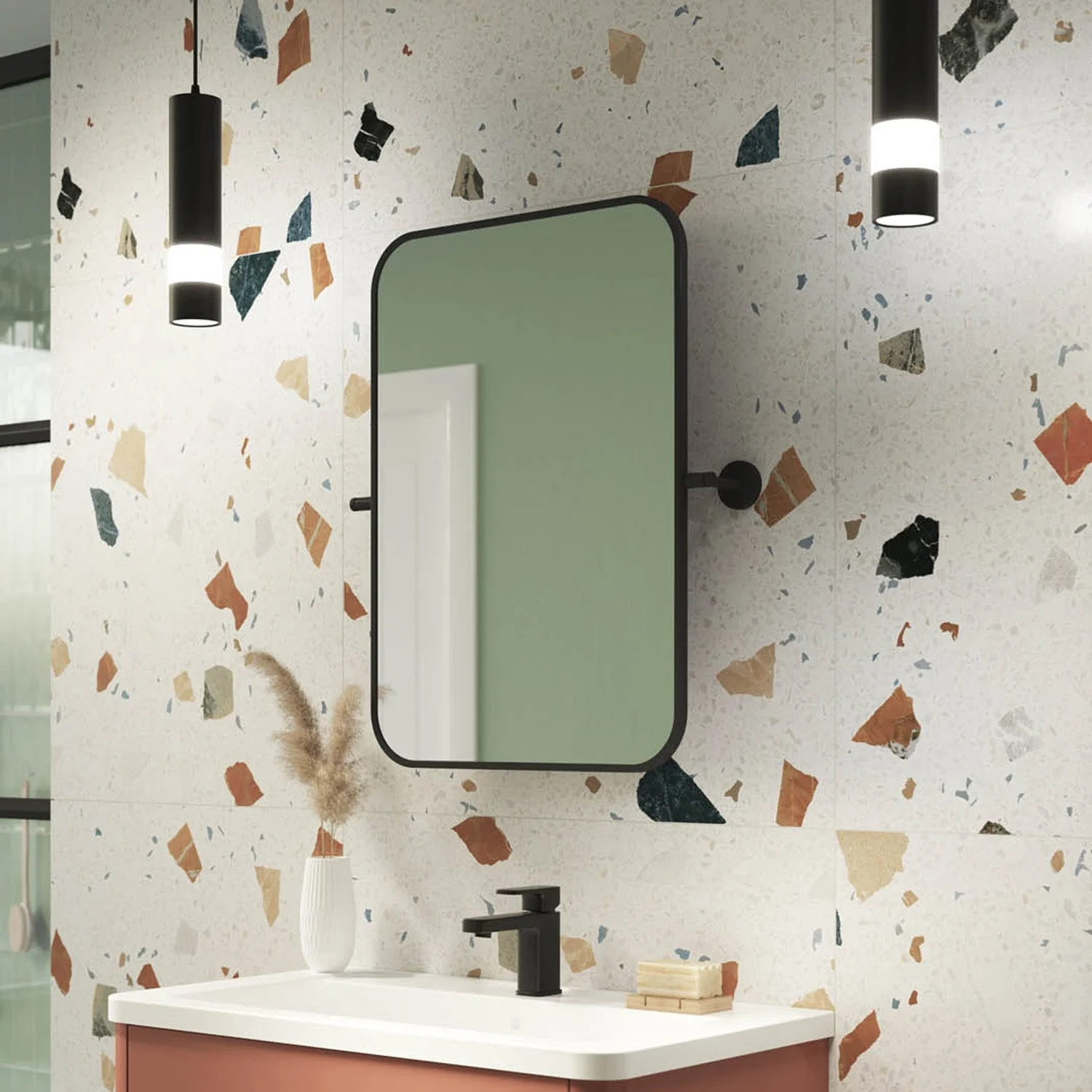 Axel Tilting Swing Mirror - Image 3