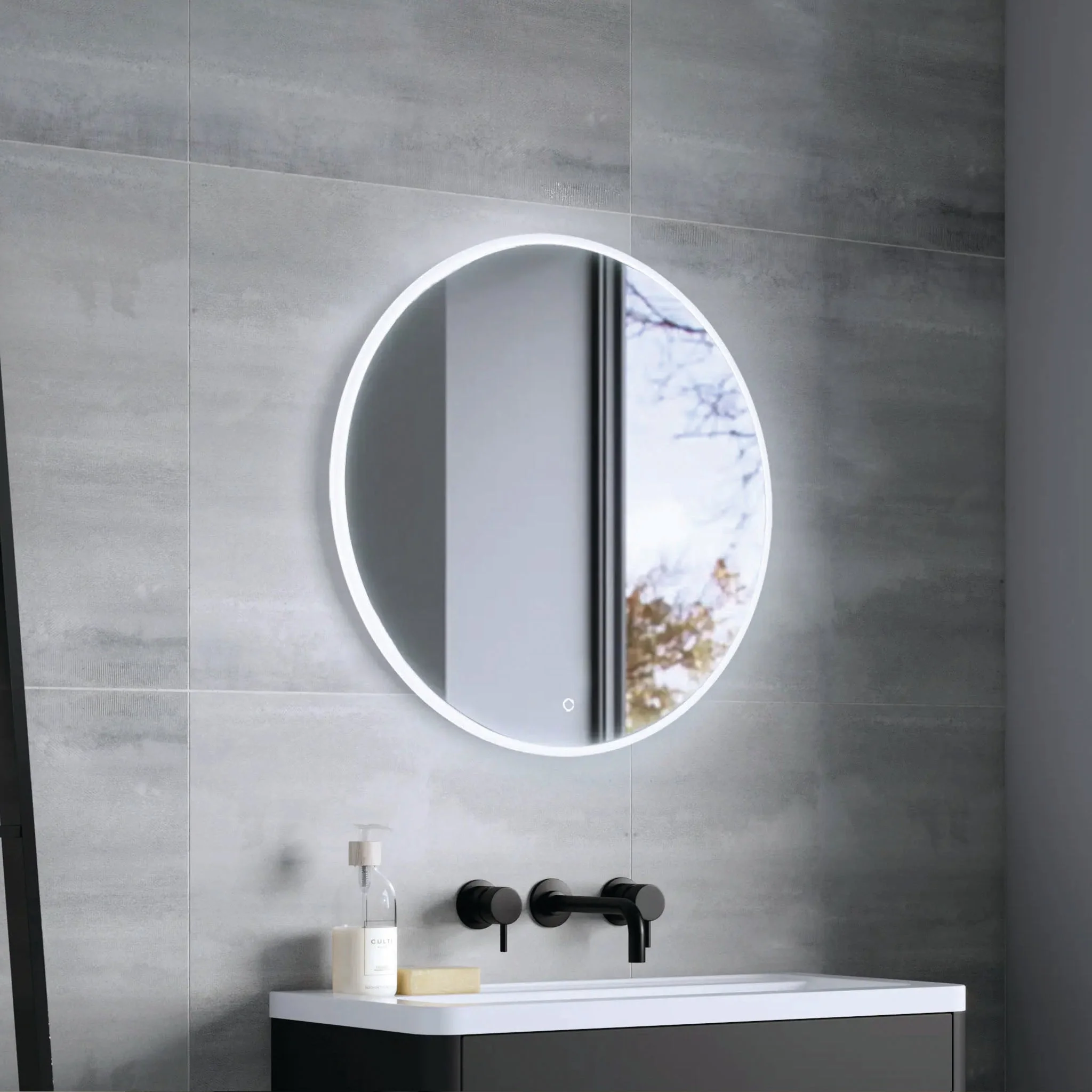 Clarity Round LED Bathroom Mirror - Image 18