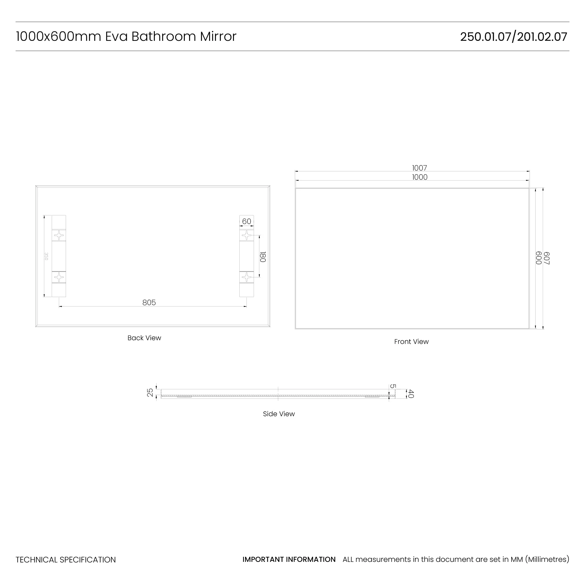 Eva Deep Frame Mirror - Image 10