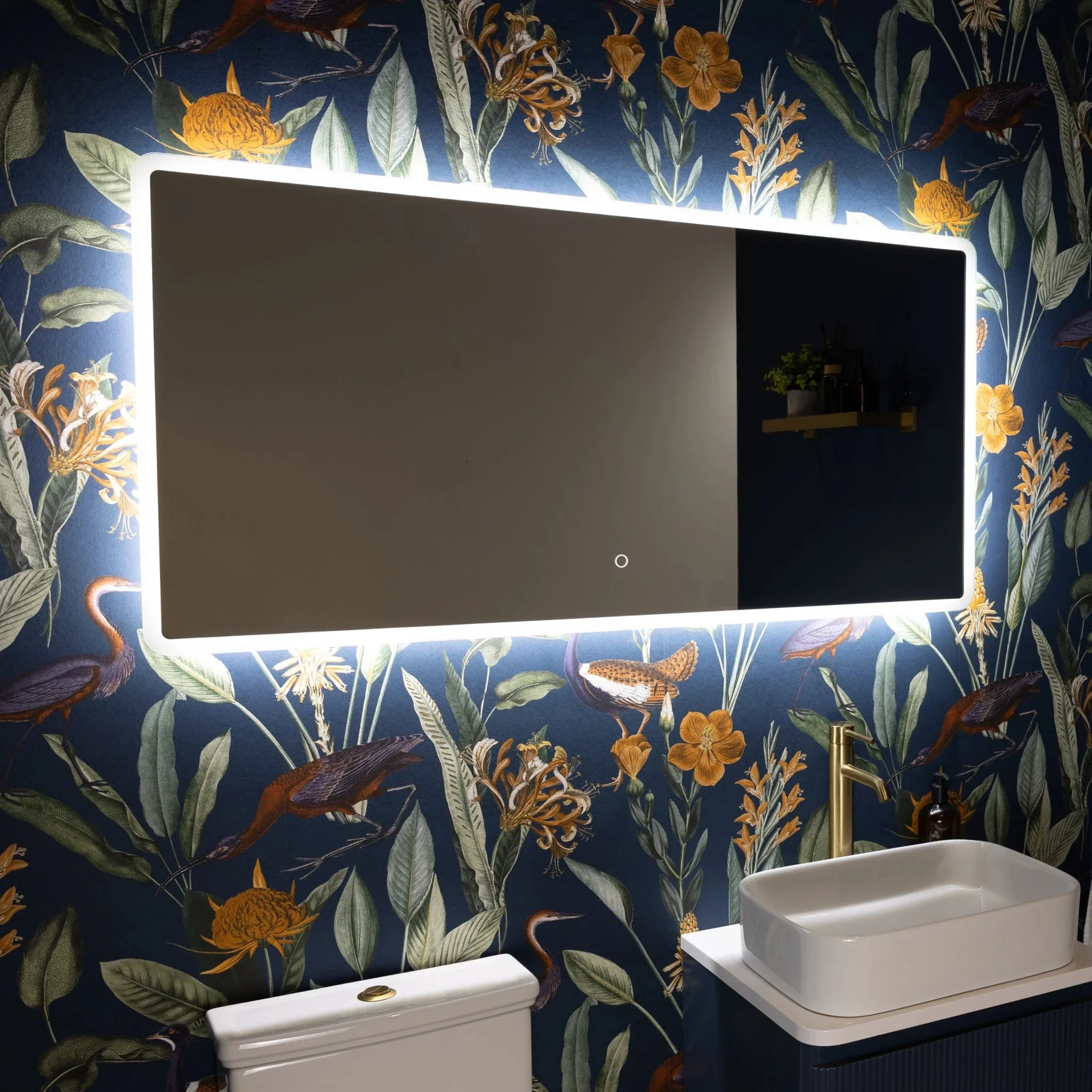 Glendale Curve LED Bathroom Mirror - Image 33