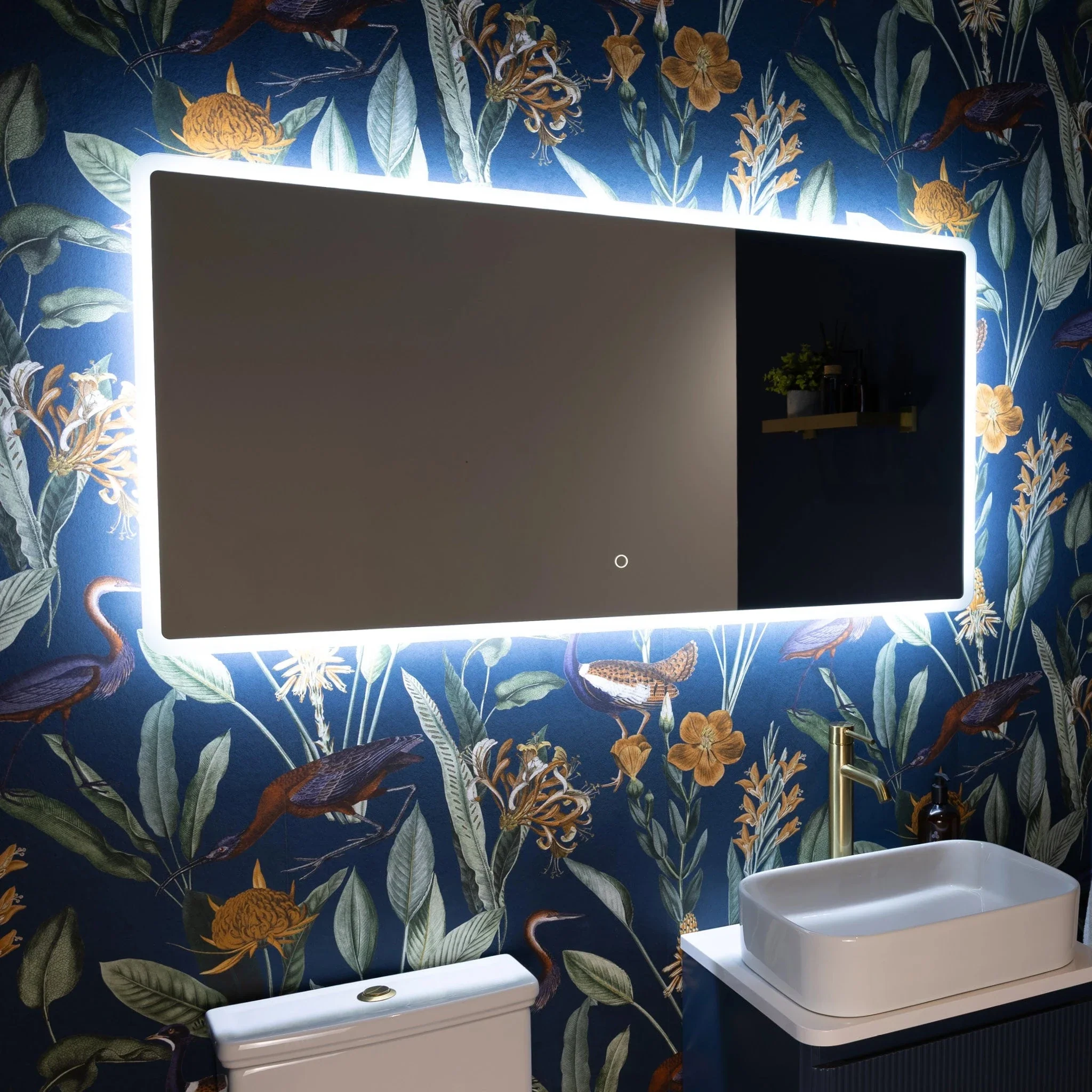 Glendale Curve LED Bathroom Mirror - Image 35