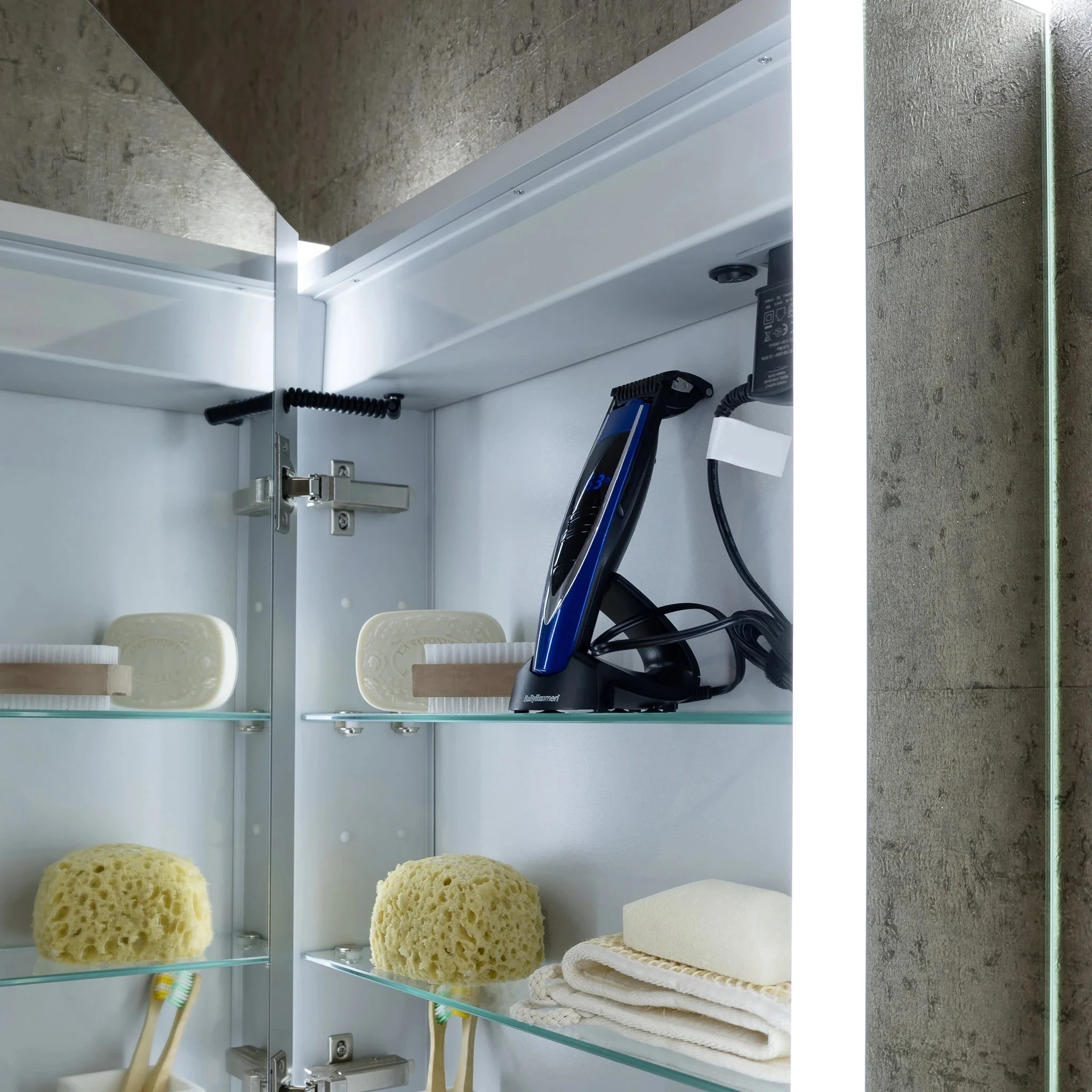 Grace Bluetooth LED Bathroom Mirror Cabinet - Image 26