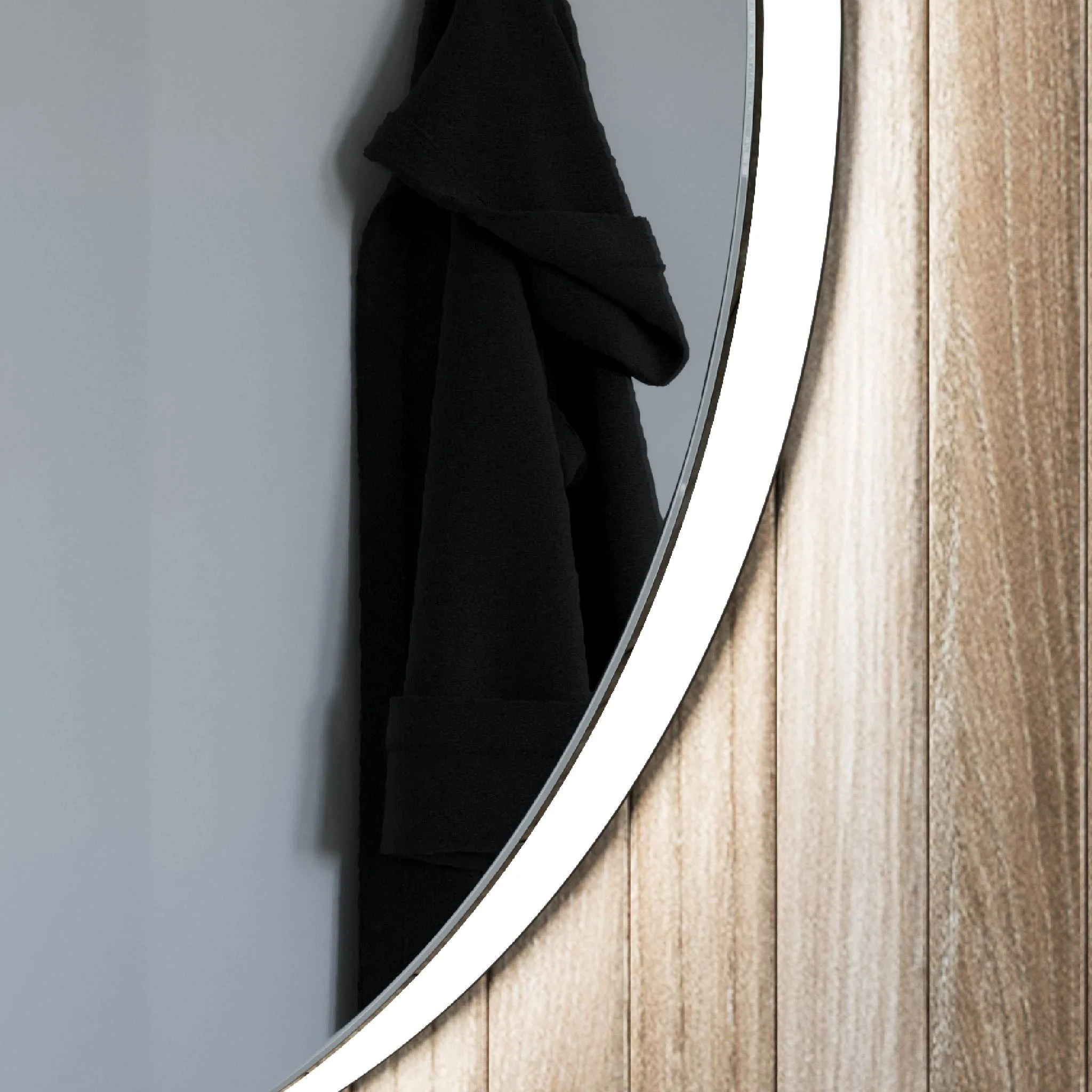Halo Round LED Bathroom Mirror - Image 28
