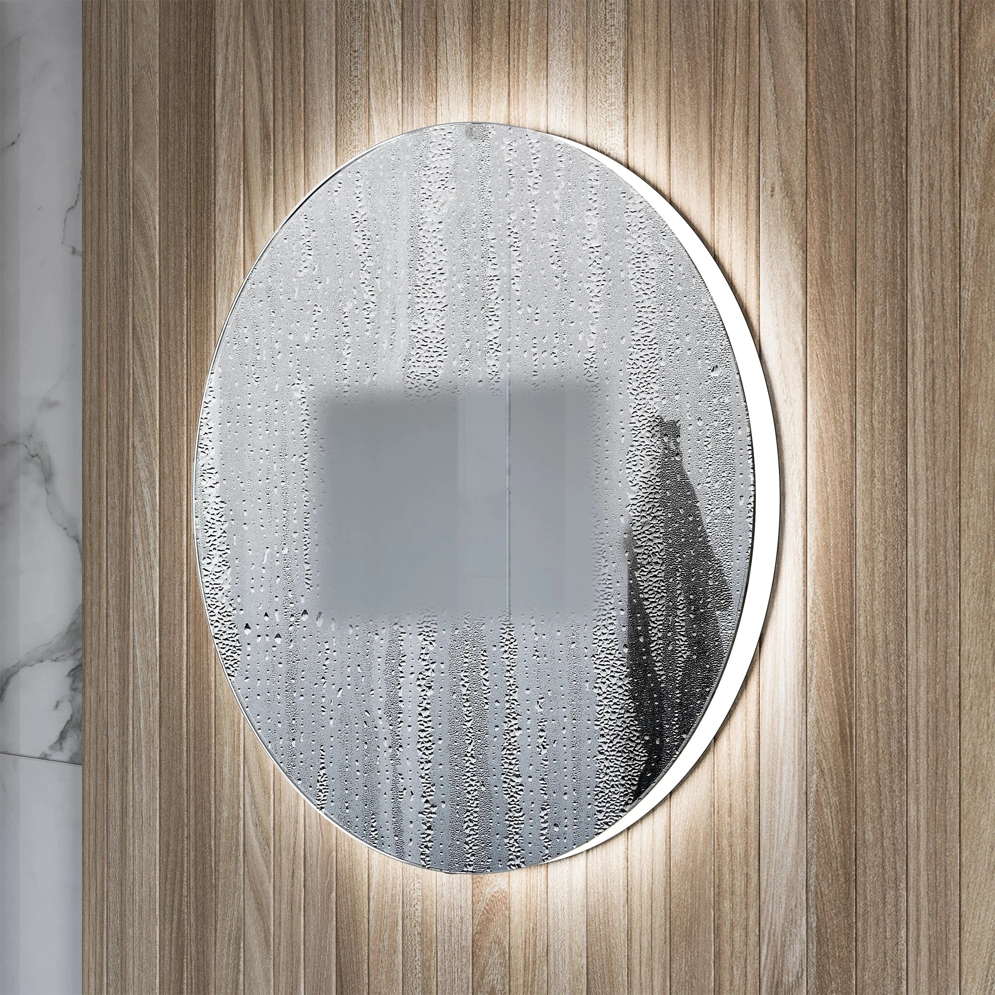Halo Round LED Bathroom Mirror - Image 8