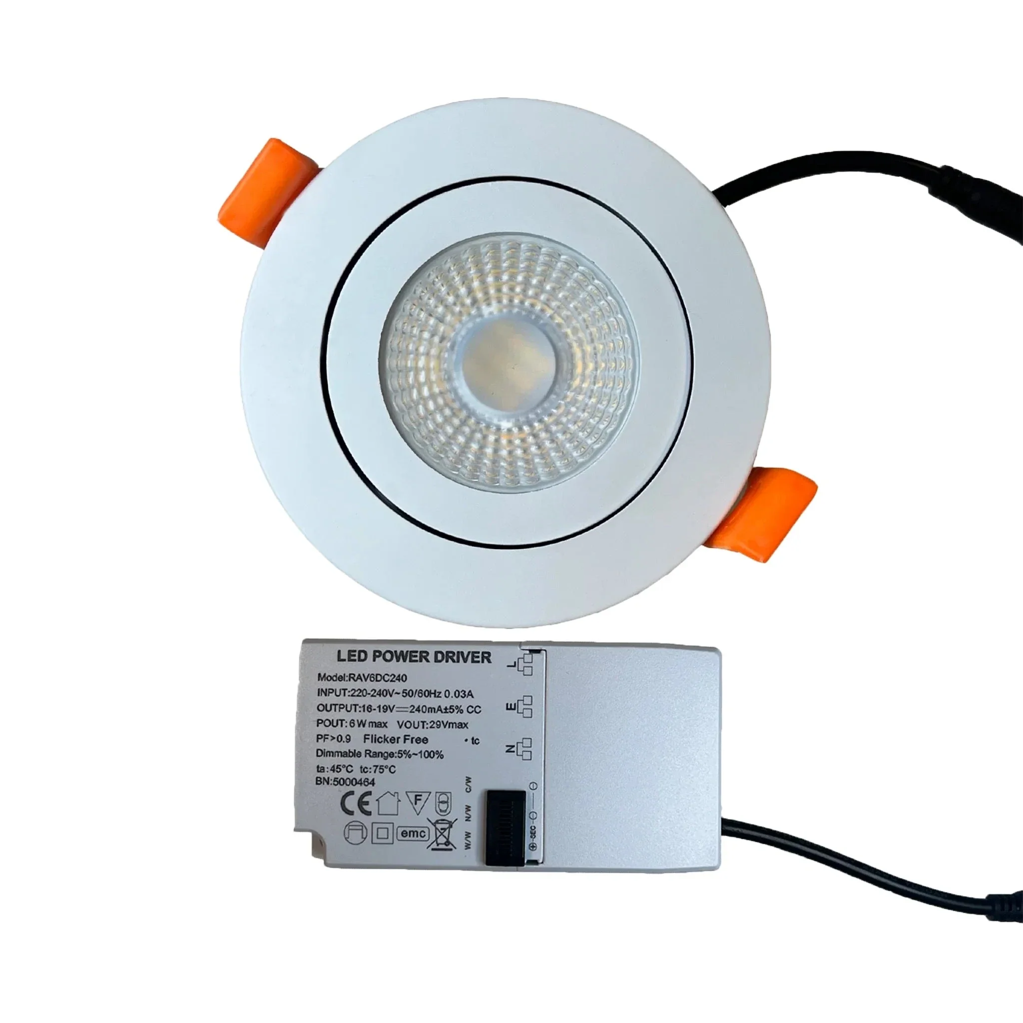 Iris Tiltable Fire Rated IP65 Bathroom Downlight - Image 8