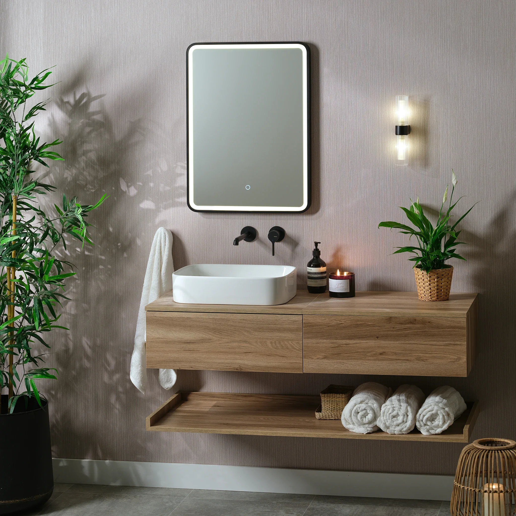 Kali Rectangle LED Illuminated Mirror - Image 12