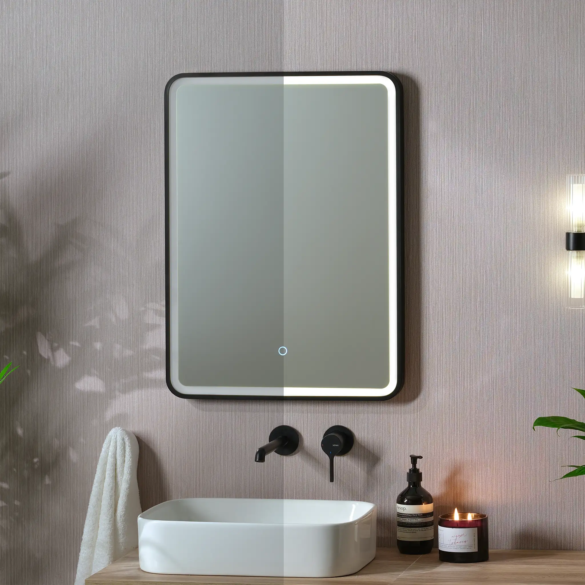 Kali Rectangle LED Illuminated Mirror - Image 20