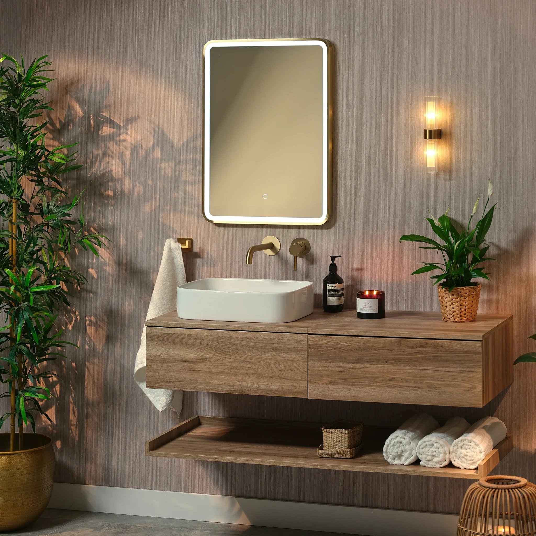 Kali Rectangle LED Illuminated Mirror - Image 3