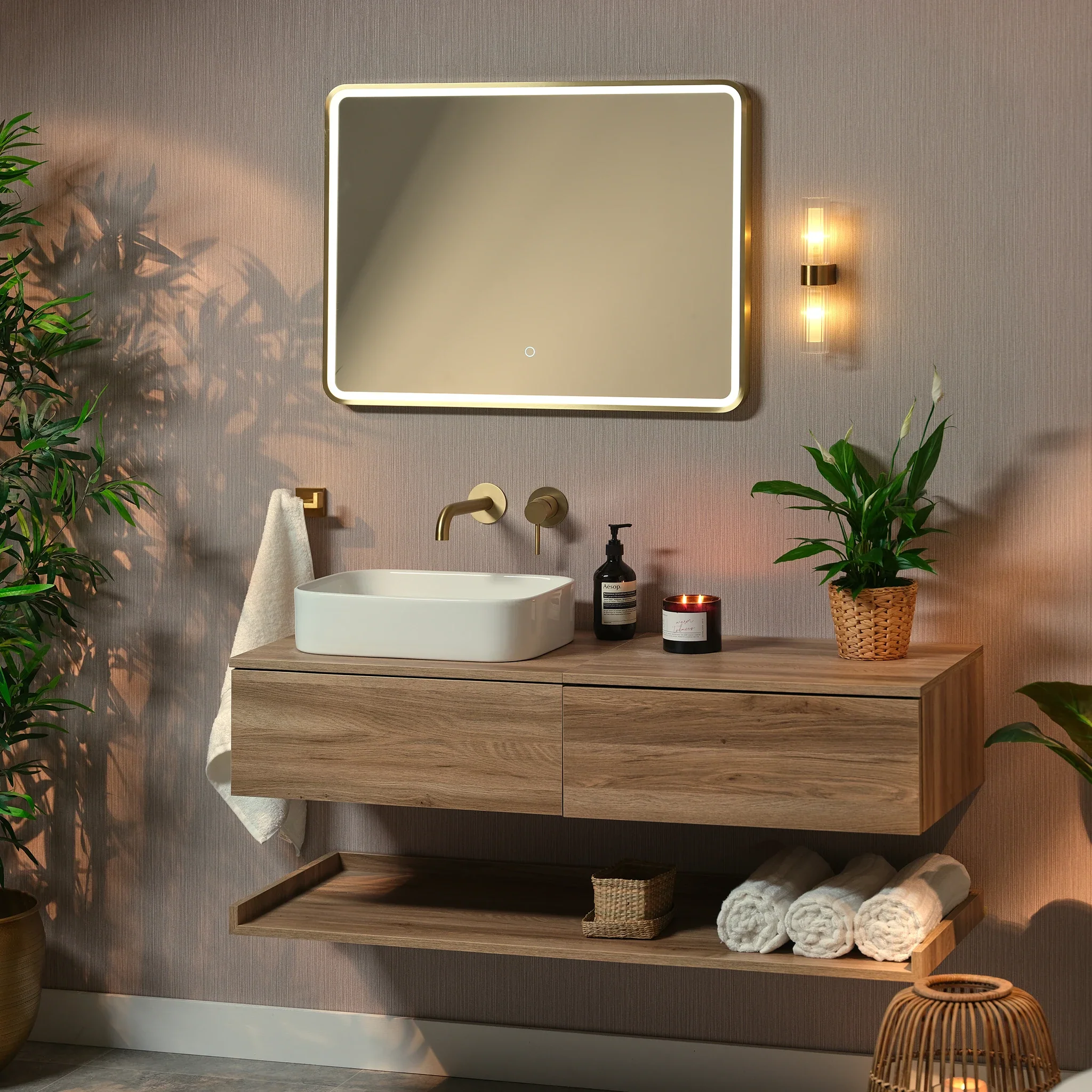 Kali Rectangle LED Illuminated Mirror - Image 4
