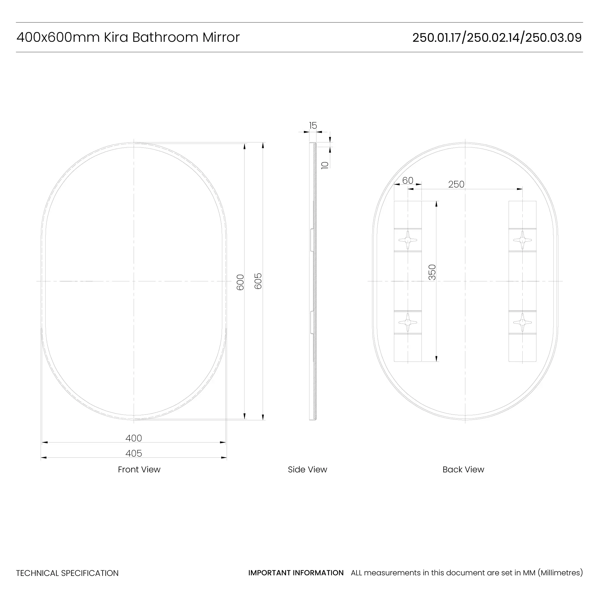Kira Pill-Shaped Mirror - Image 24