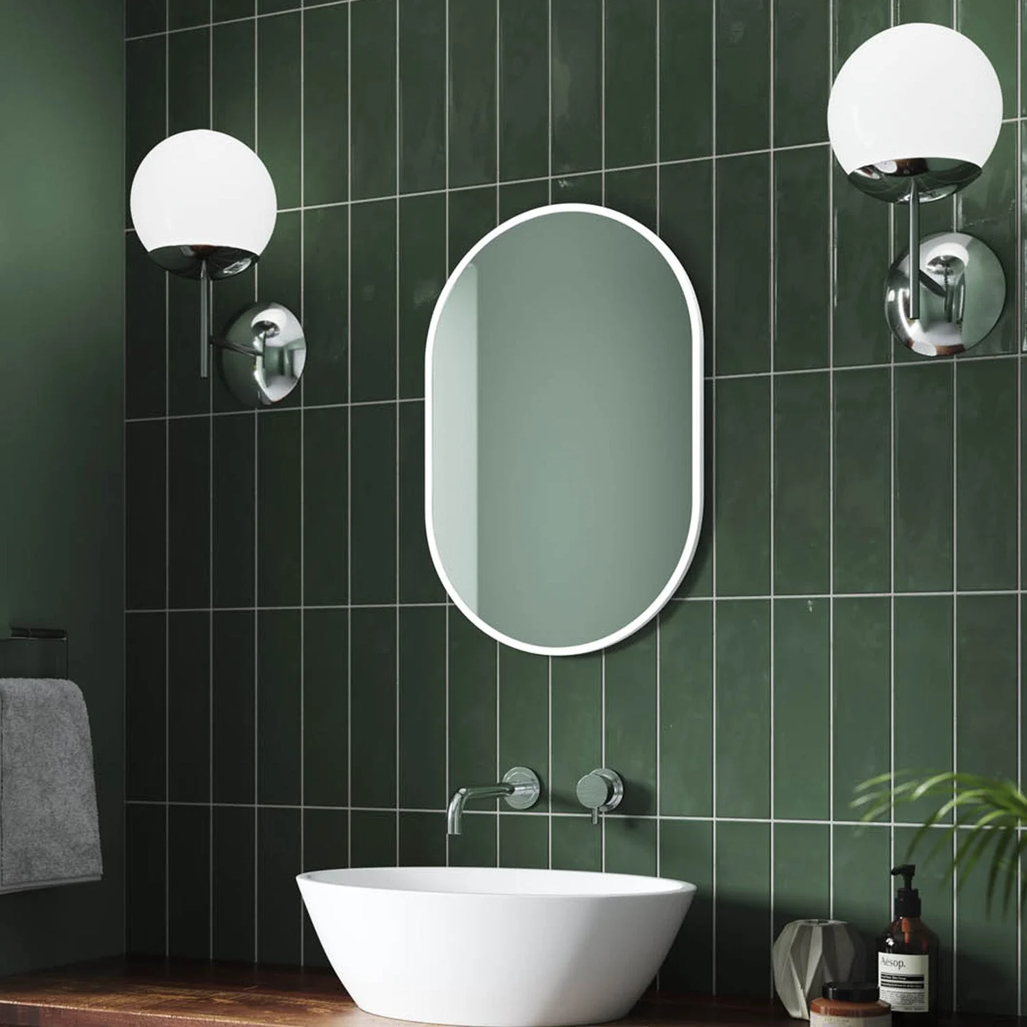 Kira Pill-Shaped Mirror - Image 7