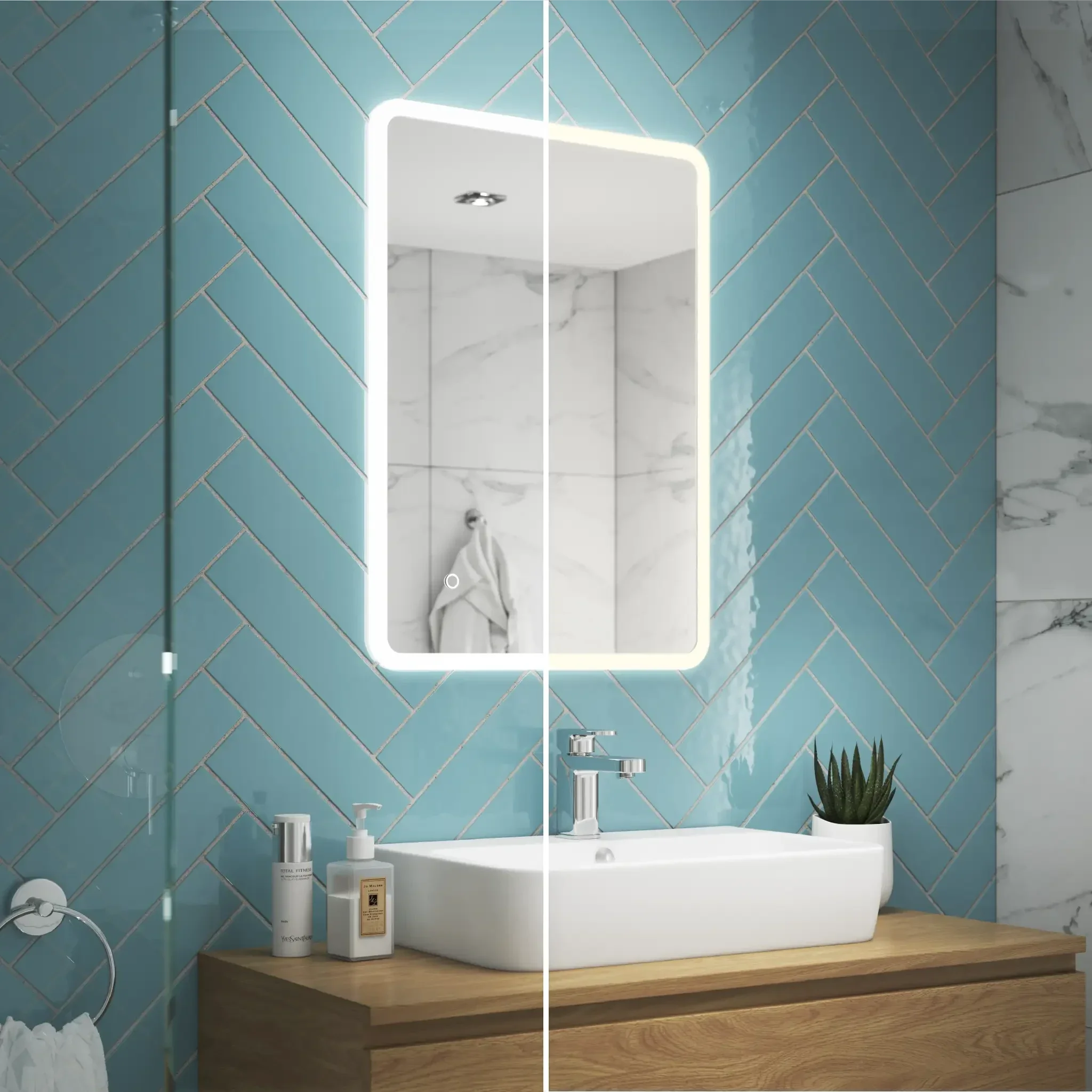 Nano Ultra-slim LED Bathroom Mirror - Image 17