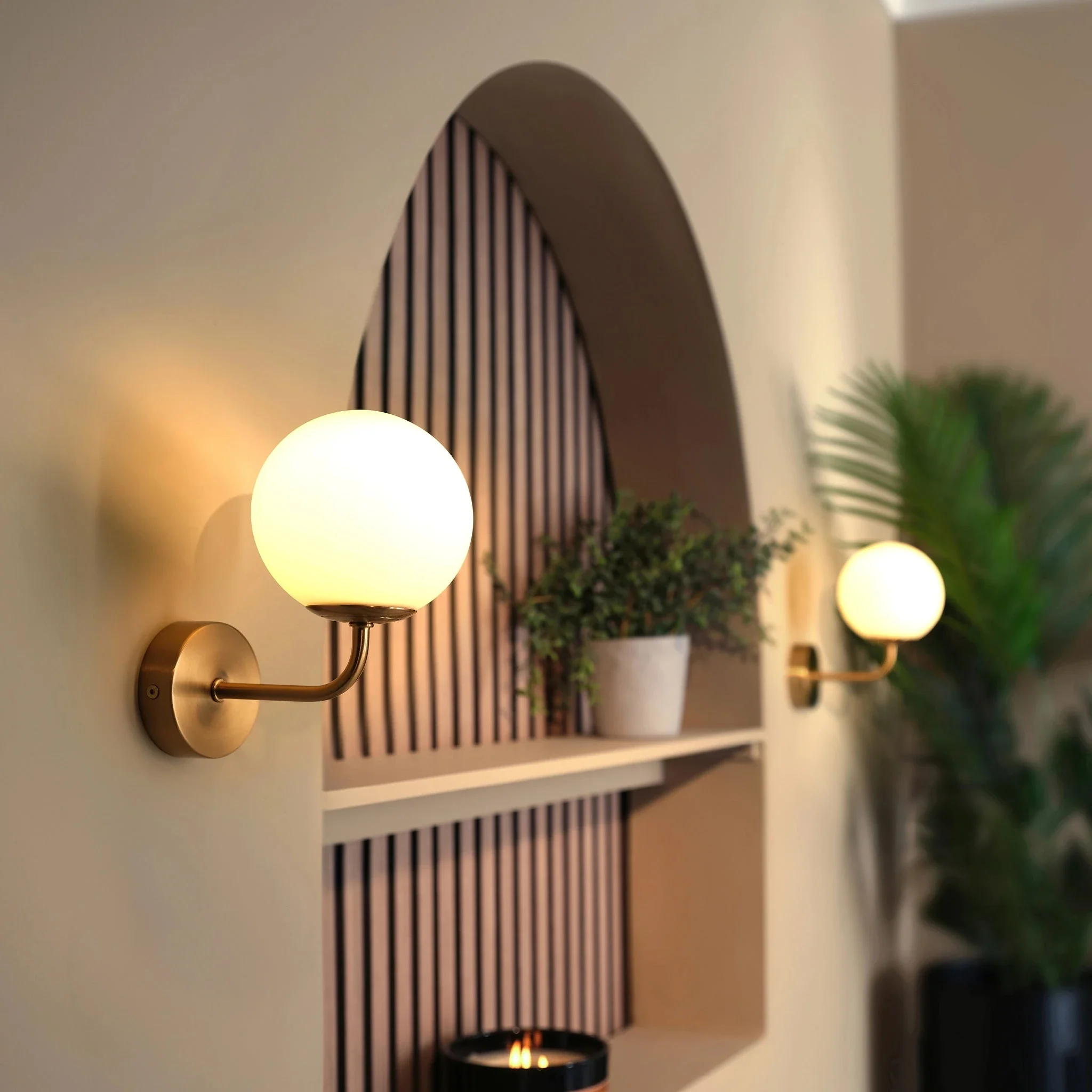 Solara Single Globe Wall Light - Image 13